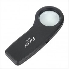 7.5X Handheld LED Light Magnifier with Currency Detecting Function