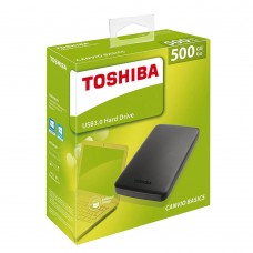 External HDD Toshiba CANVIO 500GB